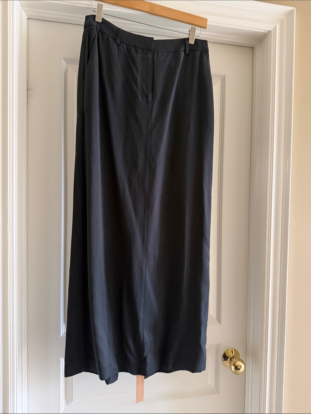 Reformation Black Maxi Skirt - Sleek Long Silhouette